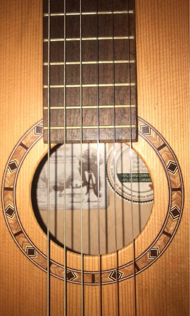 CLASSICAL GUITAR ART LUTHERIE ami nylon cedar Music Music