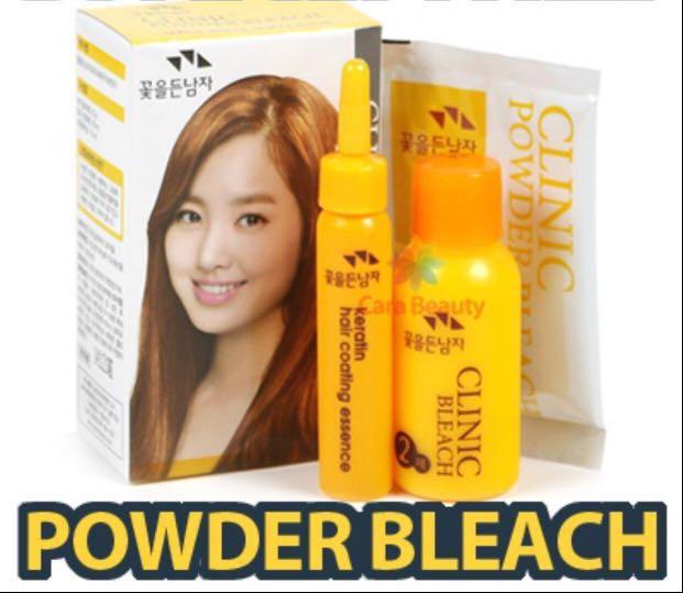 Clinic Powder Bleach Korean Imported Health Beauty Hair Care