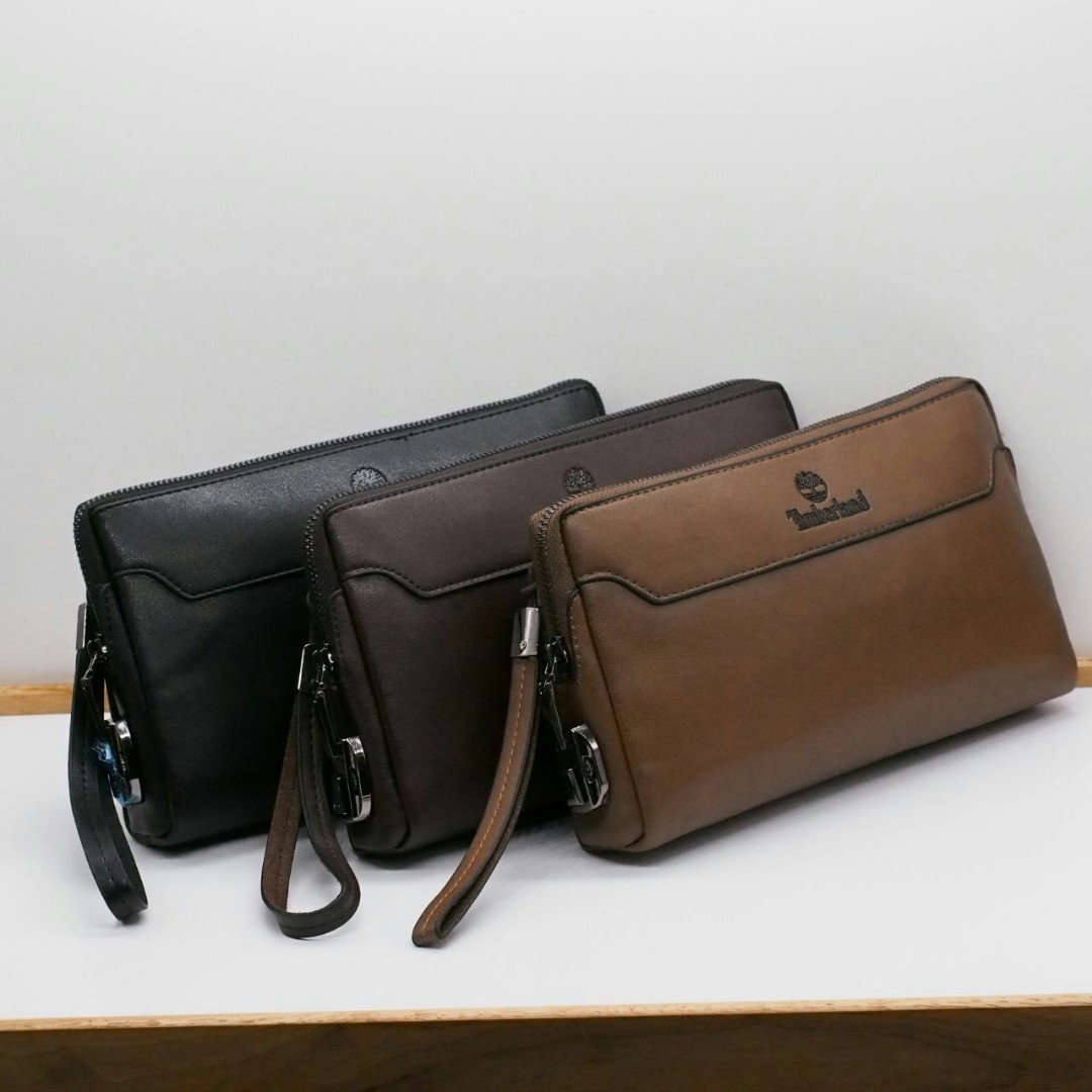 Clutch Timberland, Men's Fashion, Bags 