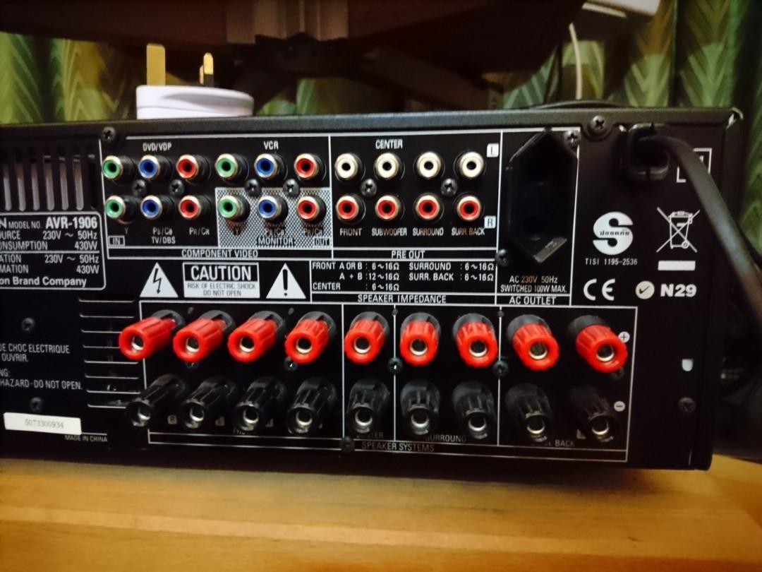 Denon AVR1906 AV Receiver [by post only], Audio, Soundbars, Speakers