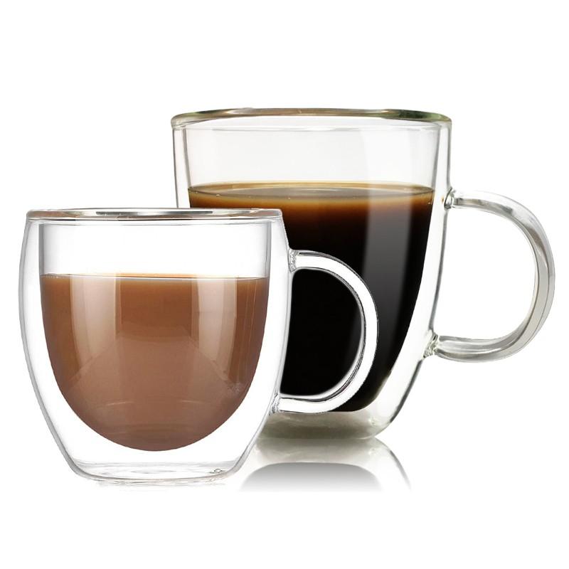 espresso coffee glass cups