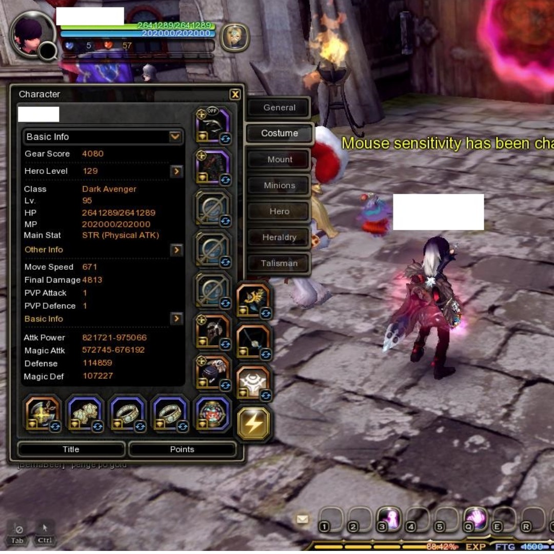 Dragon Nest Sea S Legendary Main Dark Avenger Sub Destroyer Account Toys Games Video Gaming Video Games On Carousell