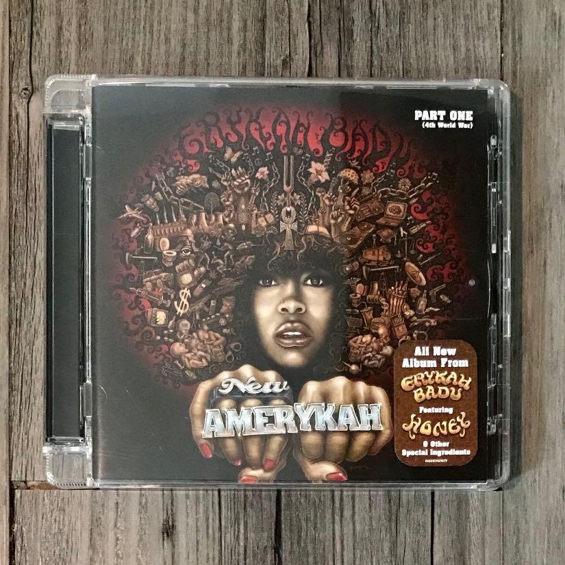 Erykah Badu New Amerykah Part one 興趣及遊戲 收藏品及紀念品 明星周邊 Carousell