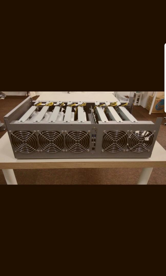 Eth mining rig (Category: Computer Parts) located in Kuala Lumpur. Submitted by andrewl118 (Listing ID 197085203, Image 3). Description: 8 GPU mining rig for sale. Bought at 16k in August 2017. Selling 8k now.
