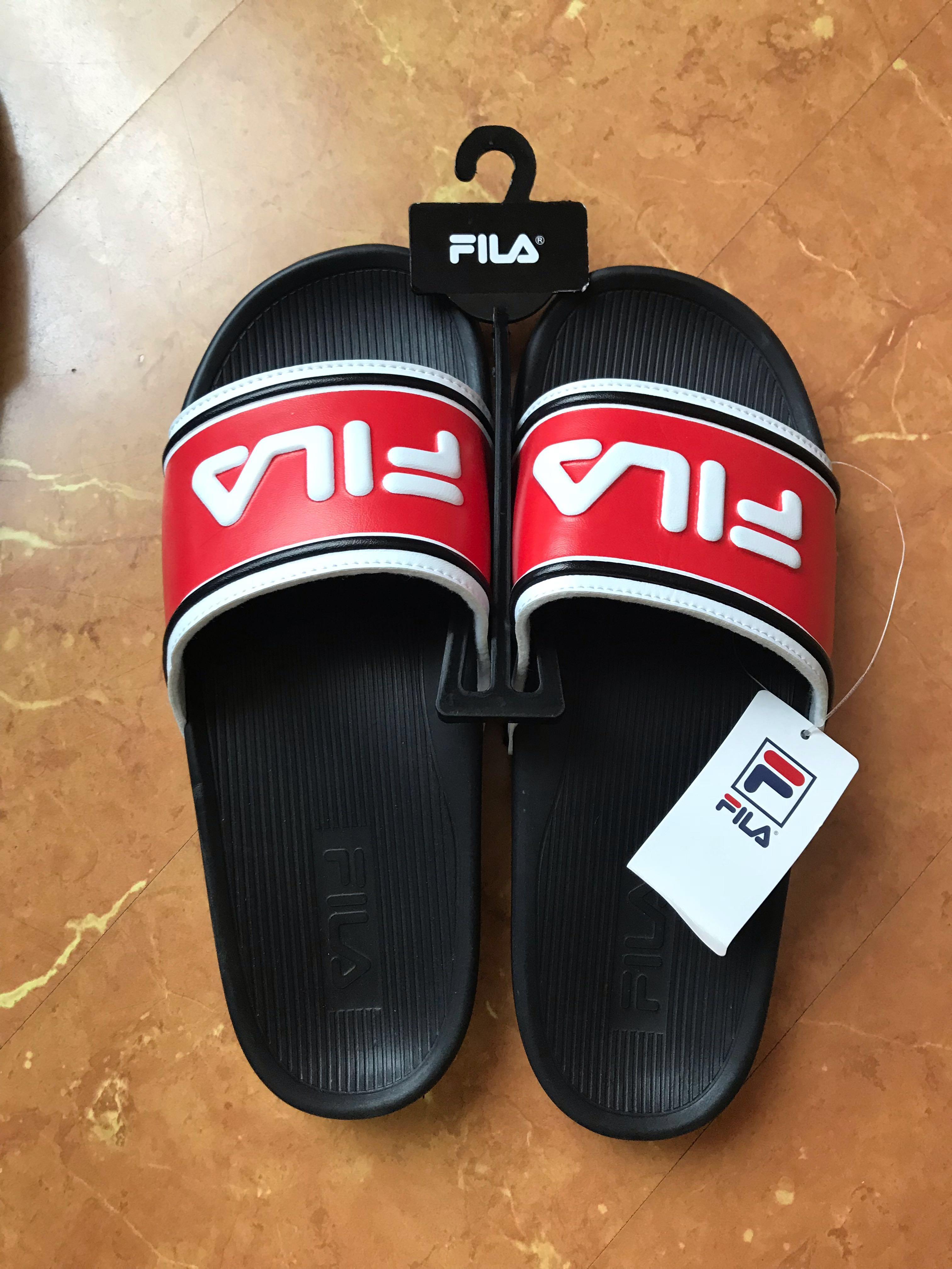 fila slides red
