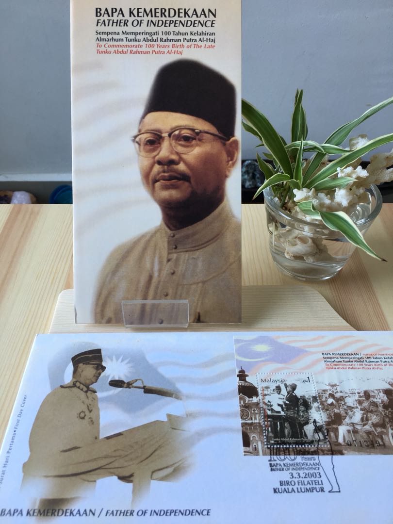 First Day Cover: Father of Independence, Antiques, Stamps on Carousell