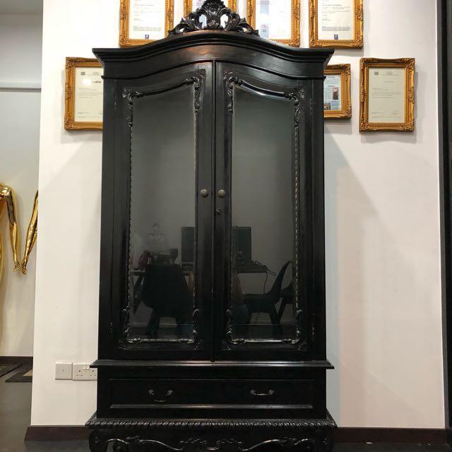 French Baroque Wardrobe Furniture Shelves Drawers On Carousell