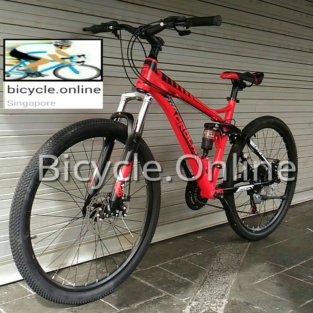 Full Suspension 26 Mtb 935 Brand New Bicycle Discontinued Checkout Https Sg Carousell Com Mobileville For Our Latest Updates Bicycles Pmds Bicycles Mountain Bikes On Carousell