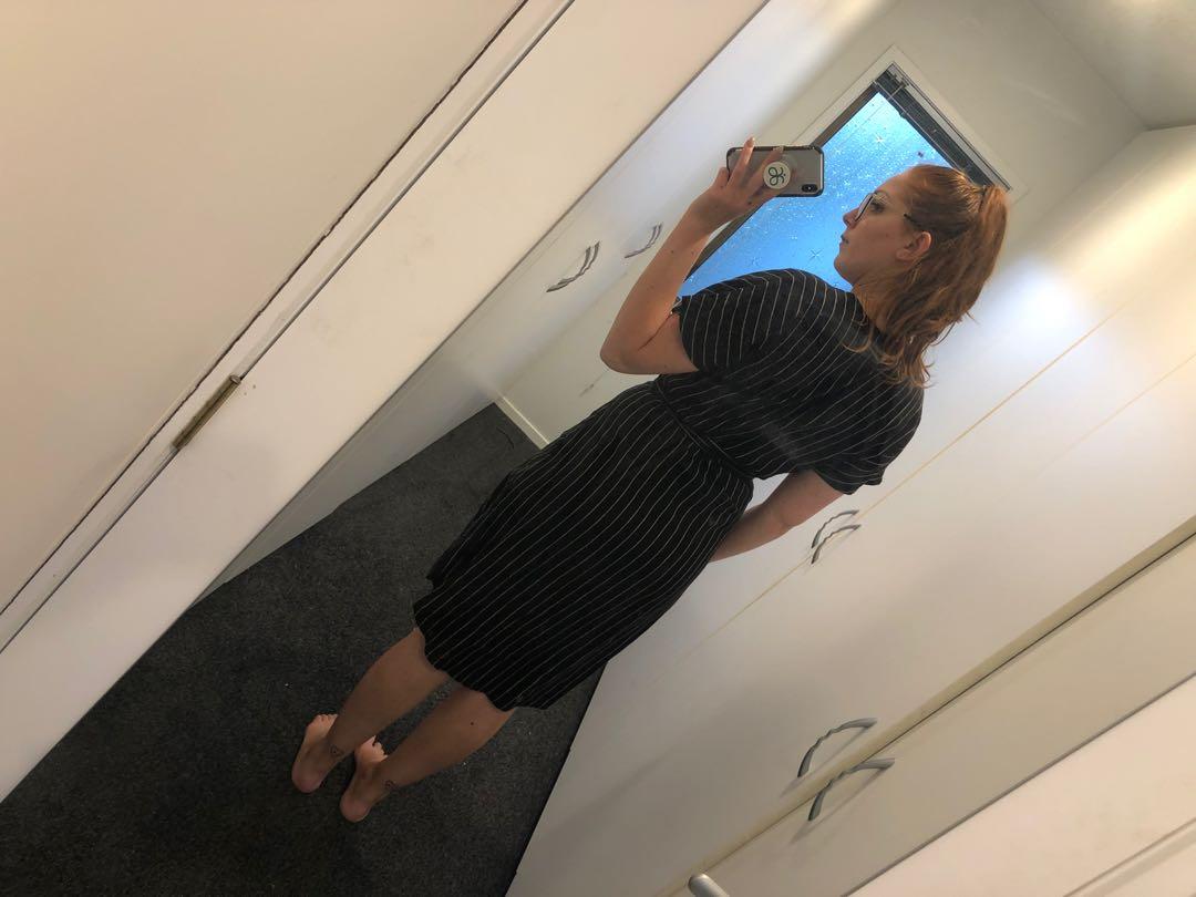 Glassons LINEN wrap dress Women s Fashion Clothes on Carousell