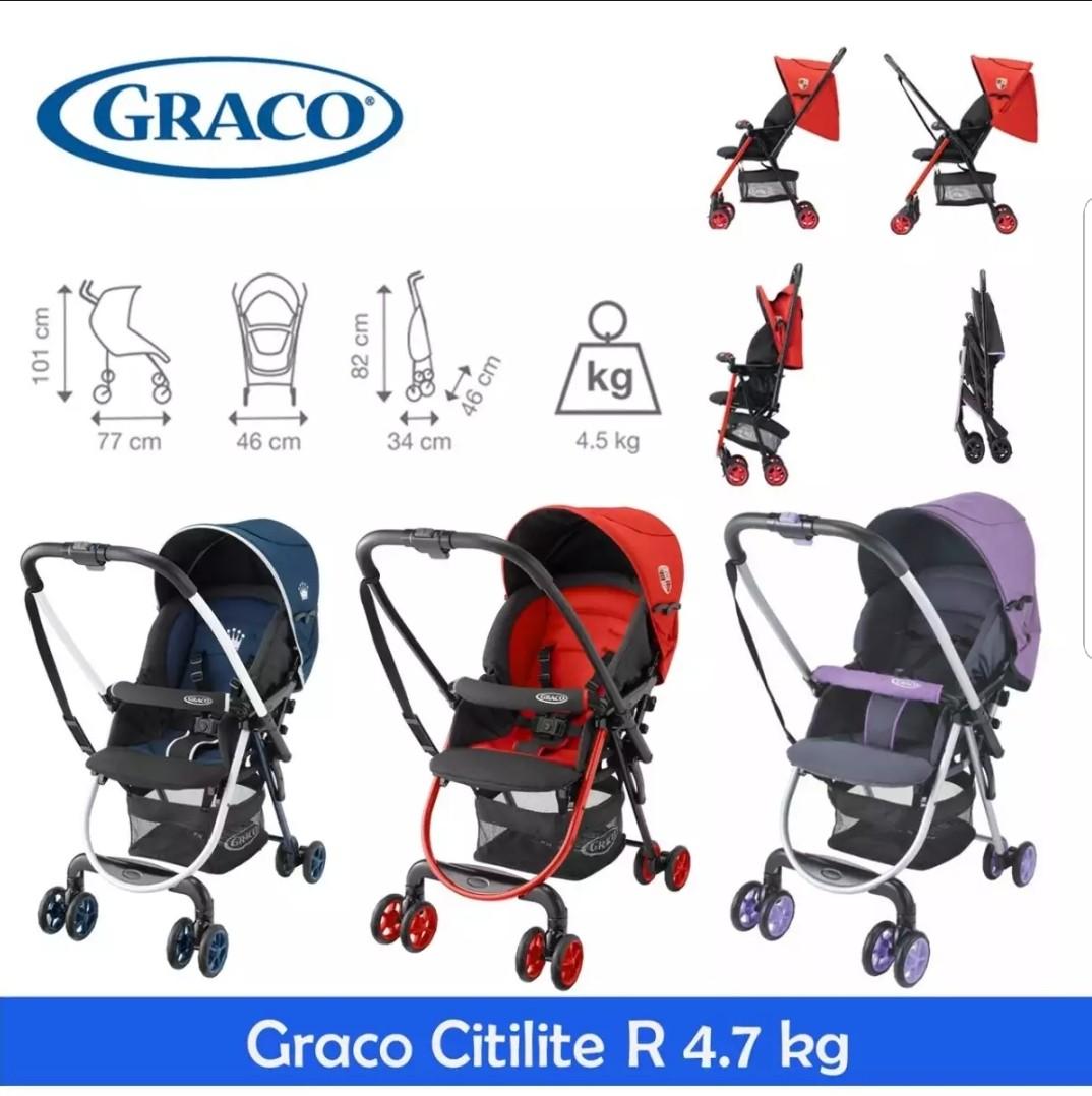 Graco Citilite R Stroller Navy Blue