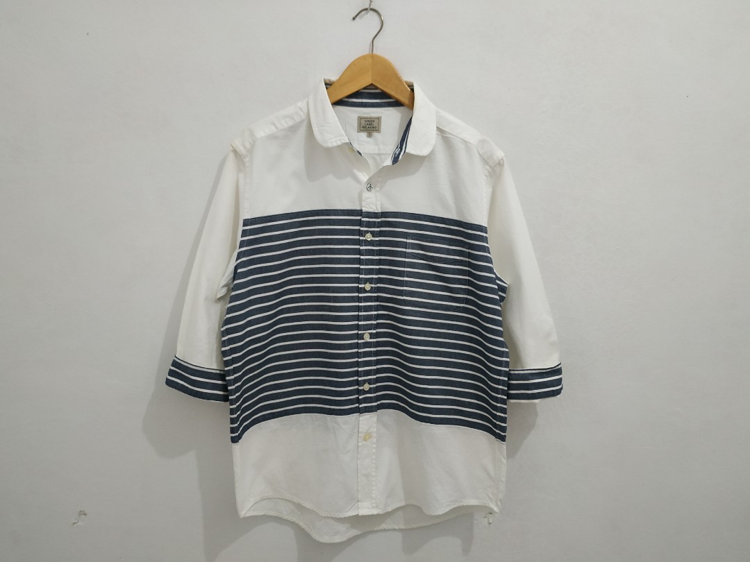 Green label relaxing united arrows, Fesyen Pria, Pakaian ...