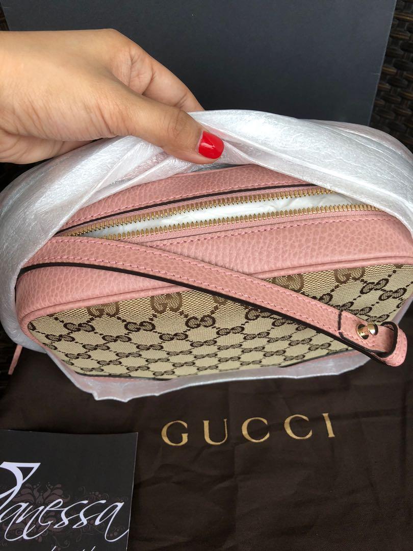 Gucci Bree Bag (Category: Luxury Bags & Wallets) located in Makati City. Submitted by Vanessacloset_VLuxe (Listing ID 197139075, Image 3). Description: Authentic Gucci Bree Bag with dustbag and paperbag only .