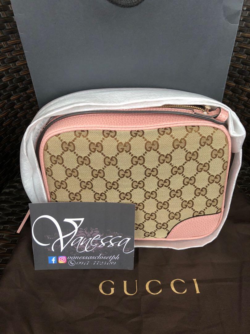 Gucci Bree Bag (Category: Luxury Bags & Wallets) located in Makati City. Submitted by Vanessacloset_VLuxe (Listing ID 197139075, Image 1). Description: Authentic Gucci Bree Bag with dustbag and paperbag only .