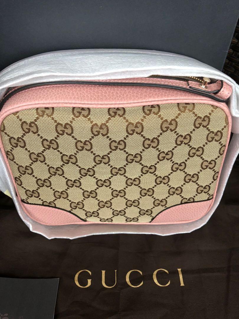 Gucci Bree Bag (Category: Luxury Bags & Wallets) located in Makati City. Submitted by Vanessacloset_VLuxe (Listing ID 197139075, Image 2). Description: Authentic Gucci Bree Bag with dustbag and paperbag only .