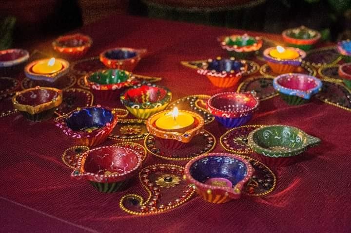 Hand Crafted Oil Lamps Diyas Design Craft Handmade Craft On Carousell