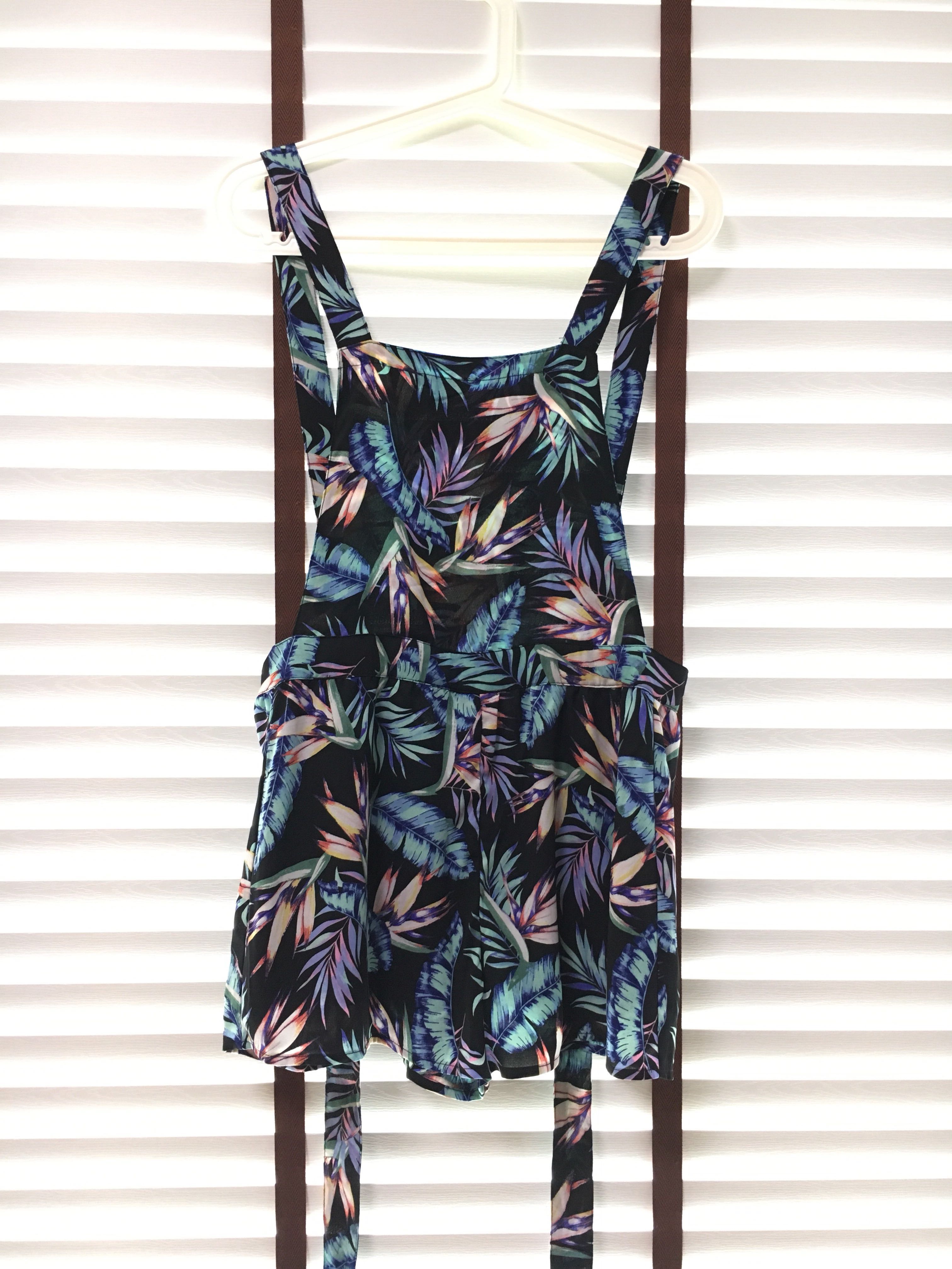 tropical overalls
