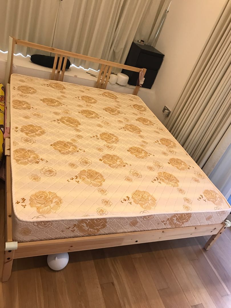 Ikea Frame Seahorse Firm Mattress