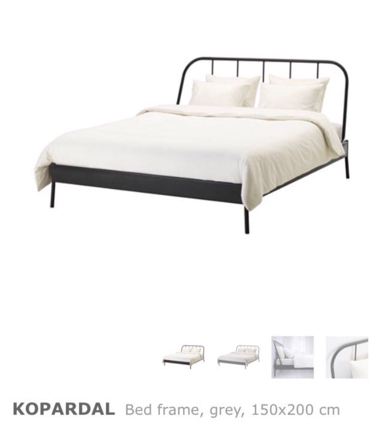 Ikea Queen Size Bed Furniture Beds Mattresses On Carou Photo