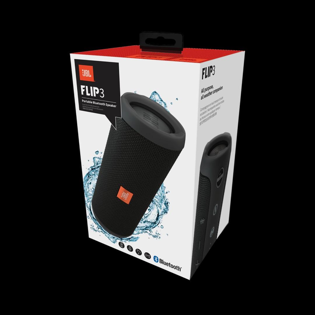 jbl flip 3 splashproof portable stereo bluetooth speaker