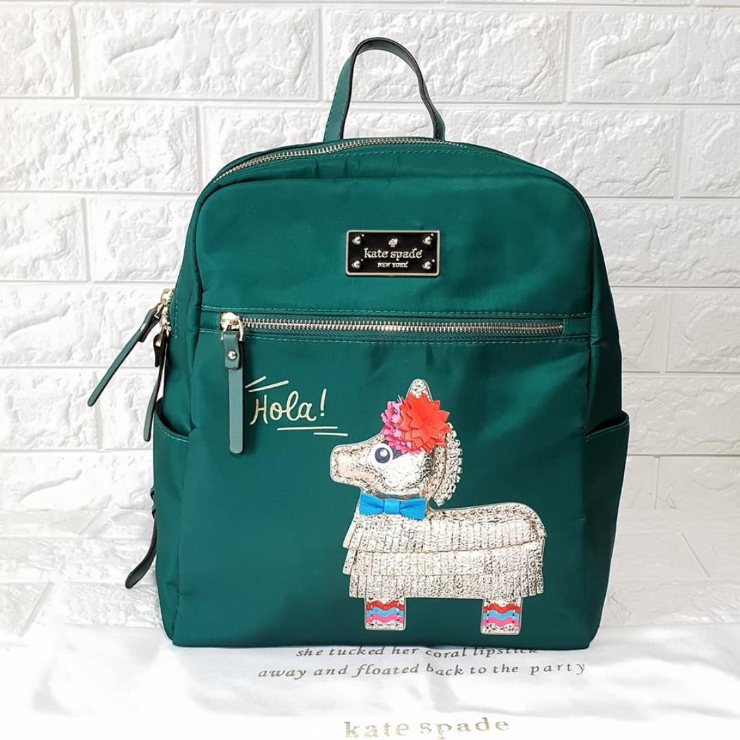 Kate spade llama backpack top