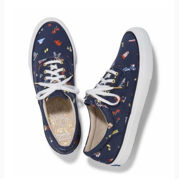Keds Rifle Paper Co Limited Edition Anchor Sneakers Wanderlust