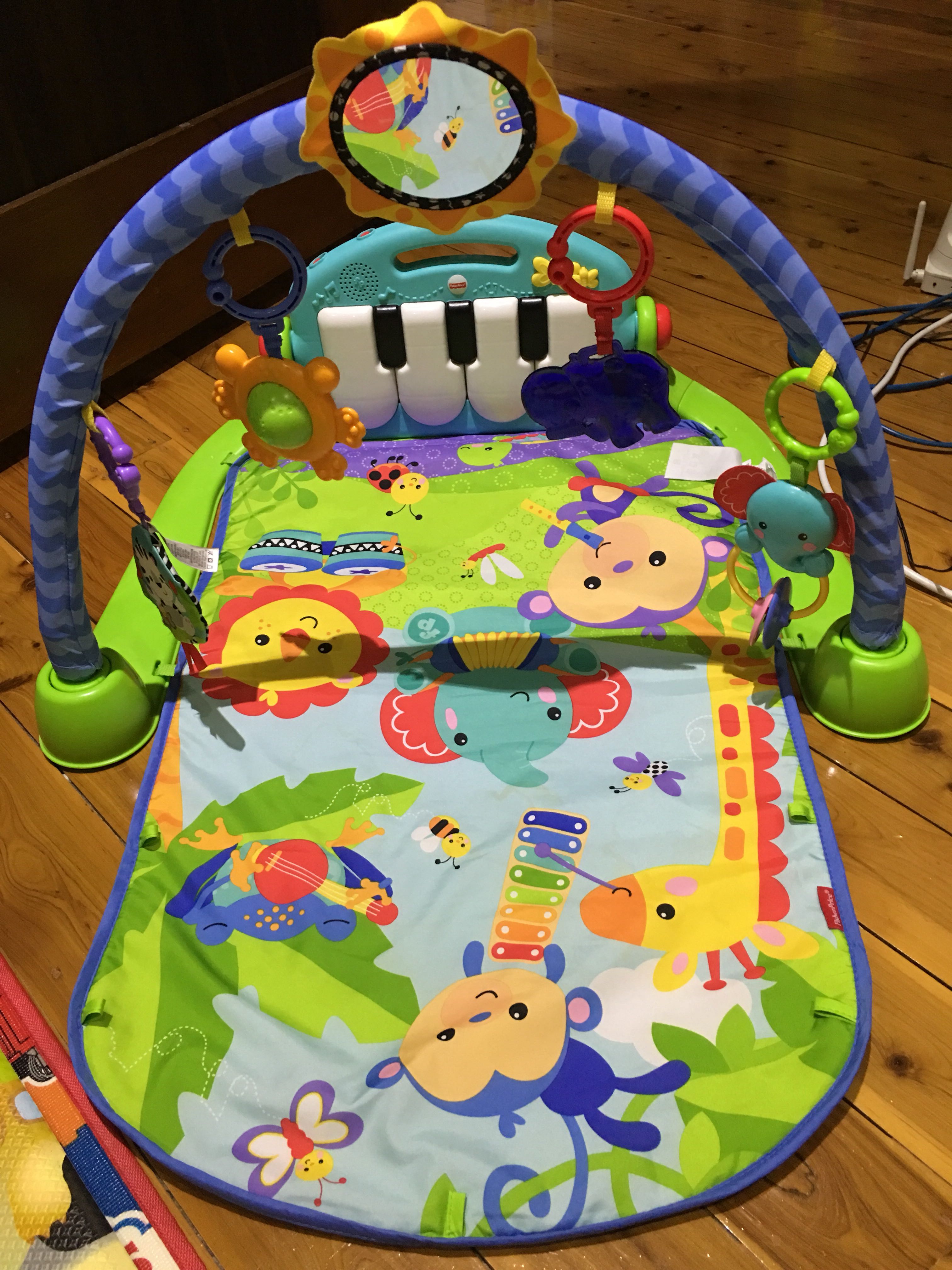 baby kick toy gym