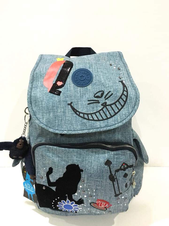 Kipling backpack alice in wonderland new arrivals