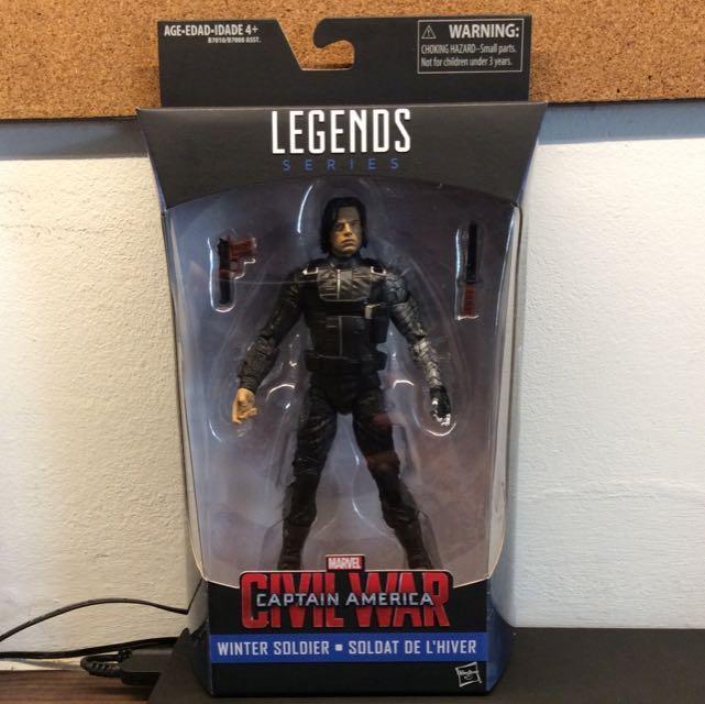 bucky barnes marvel legends