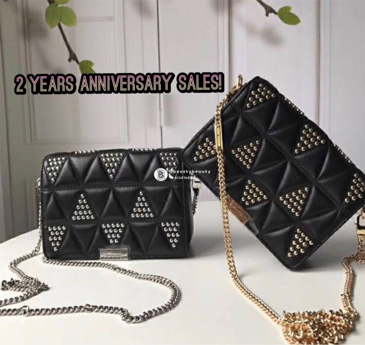 MK studded clutch cheap