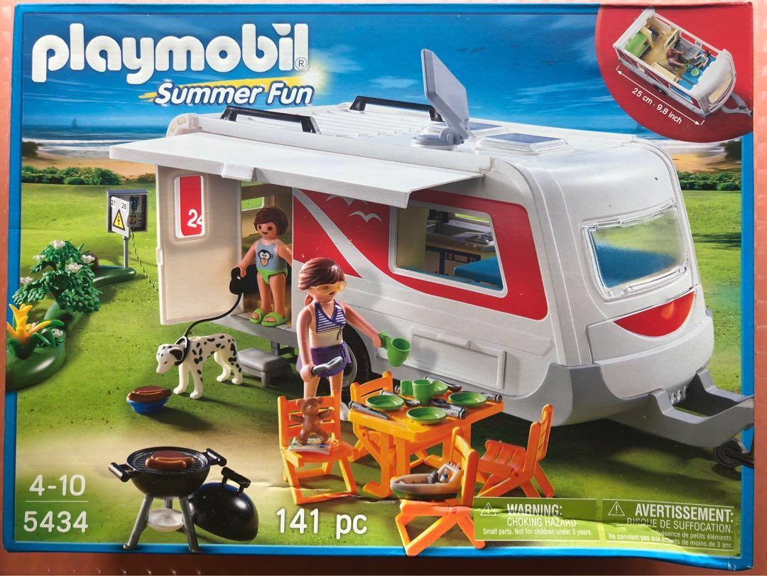 playmobil summer camper