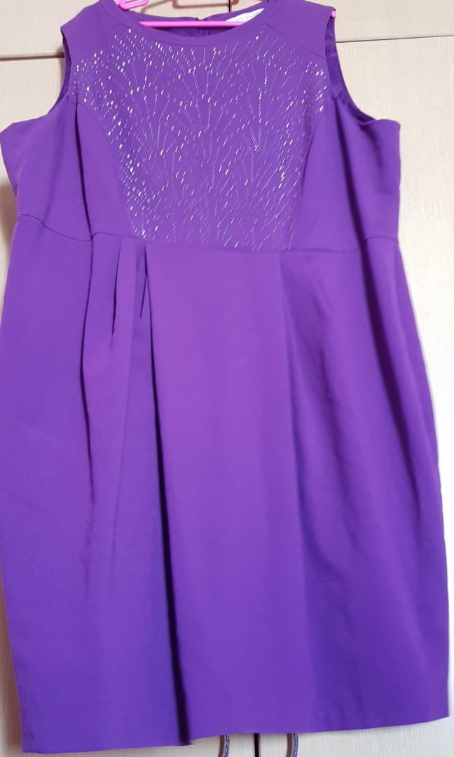 Purple dress size discount 20