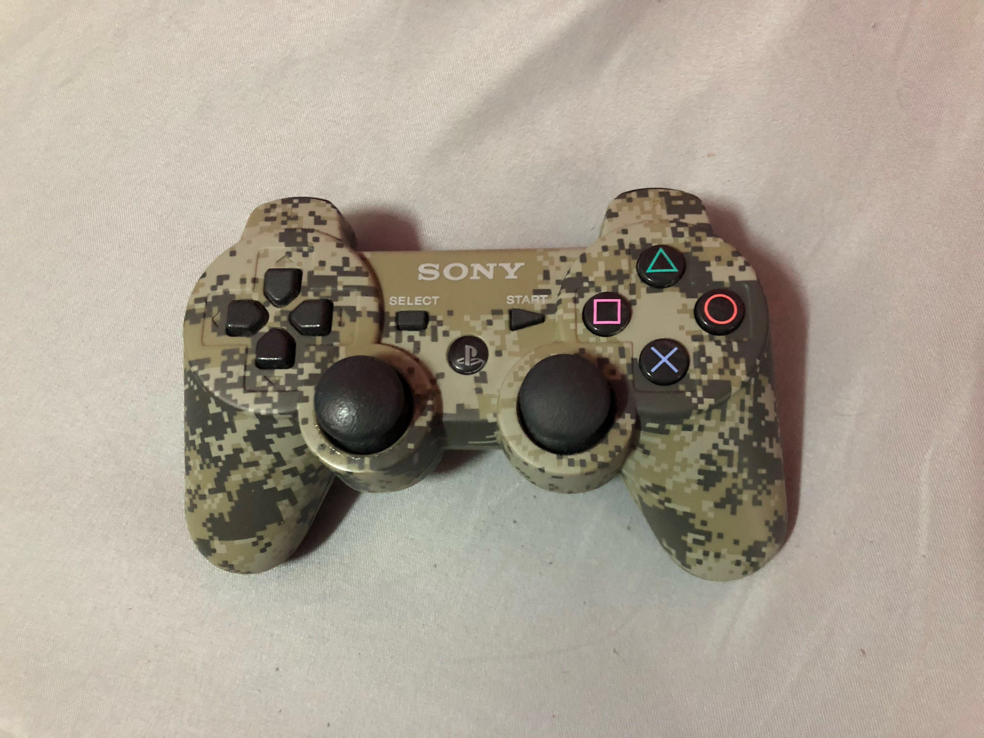 PS3 Original Controller Camouflage , Video Gaming, Gaming Accessories