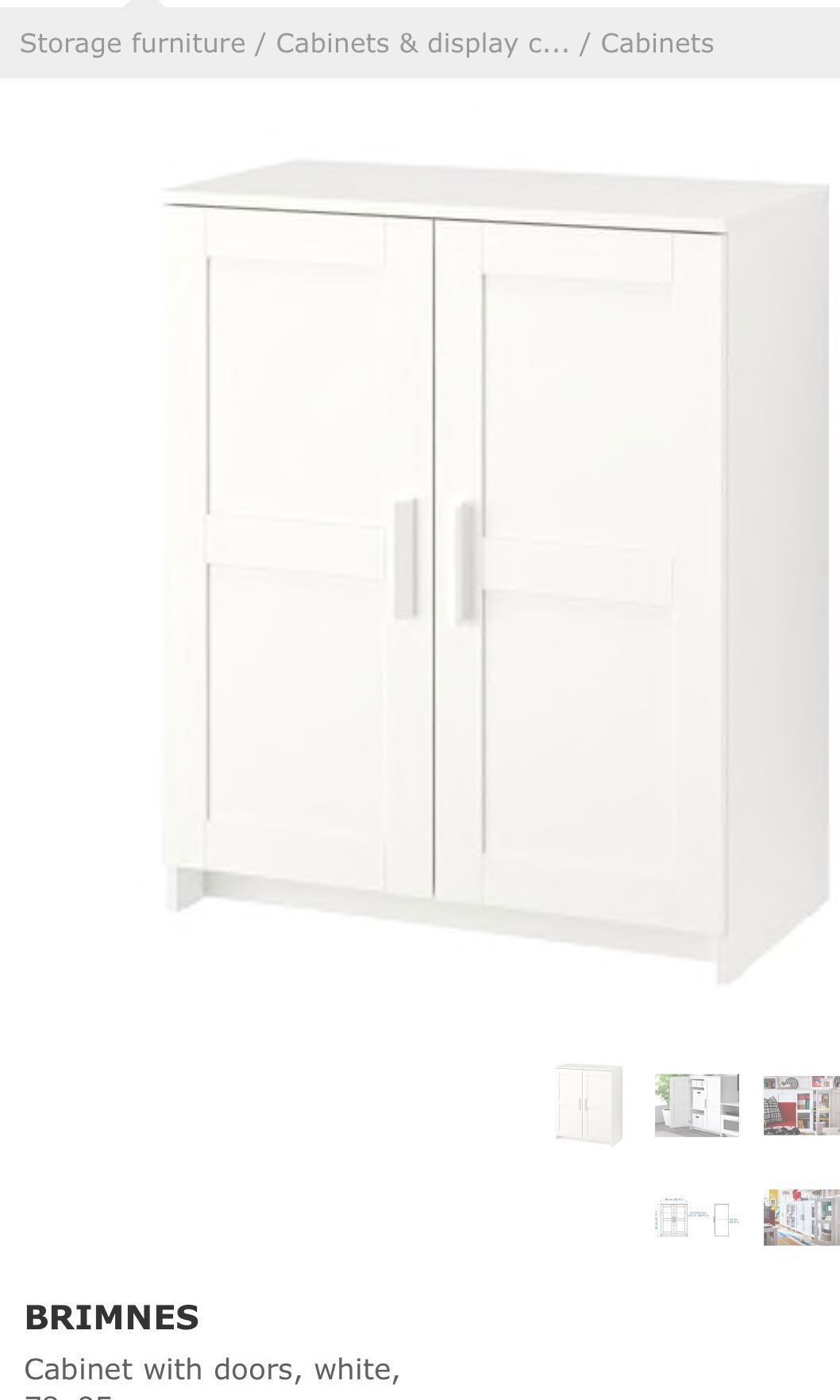 Renovation Sale Ikea Brimnes Cabinet Furniture Shelves Drawers On Carousell