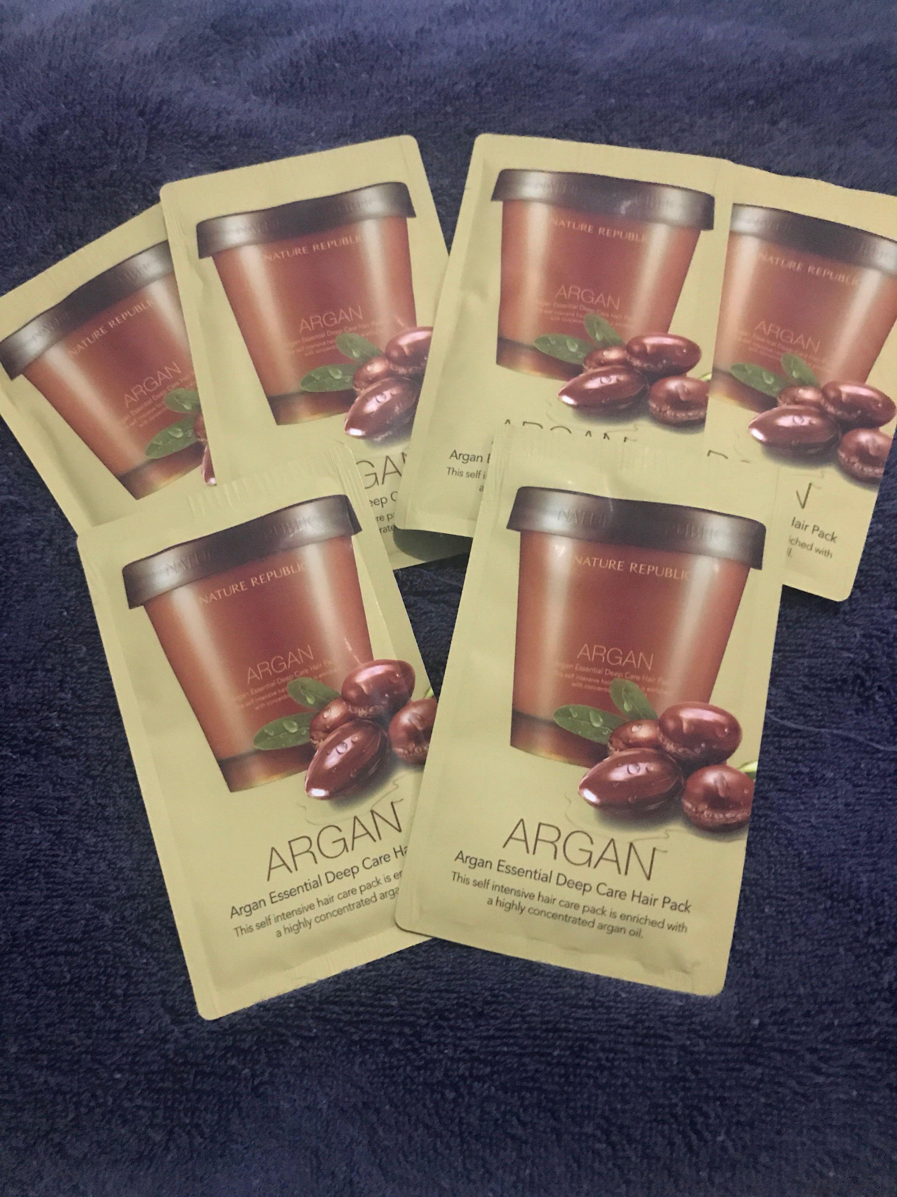 Repriced Nature Republic Argan Hair Mask On Carousell