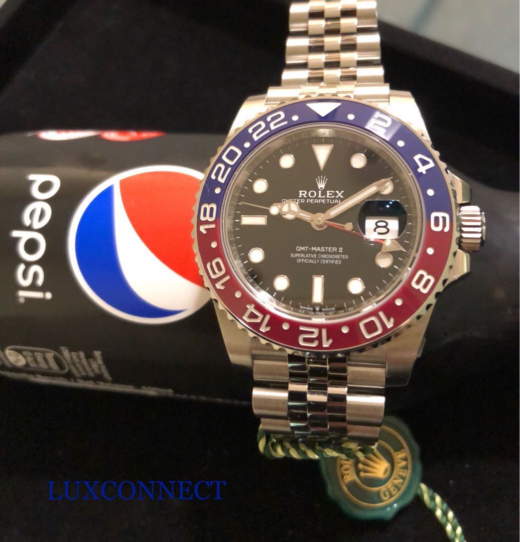 Rolex 126710BLRO GMT-Master II Black 