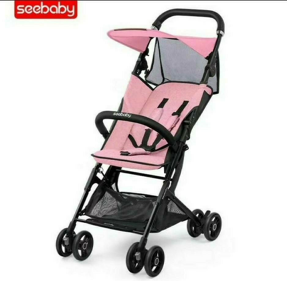 SEEBABY BABY STROLLER FOLDABLE CABIN SIZE SUPER