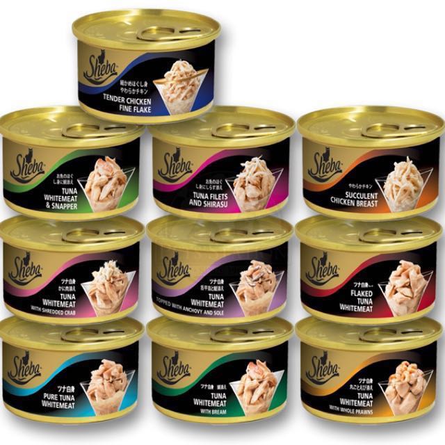 Sheba cat store food flavors