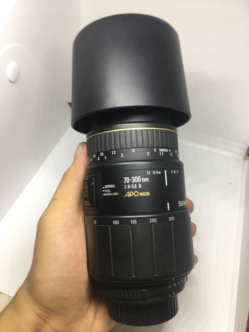 Sigma Af 70 300mm 1 4 5 6 D Apo Macro Zoom For Nikon Af Photography Lens Kits On Carousell Sigma Af 70 300mm 1 4 5 6 D Apo Macro Zoom For Nikon Af Photography Lens Kits On Carousell