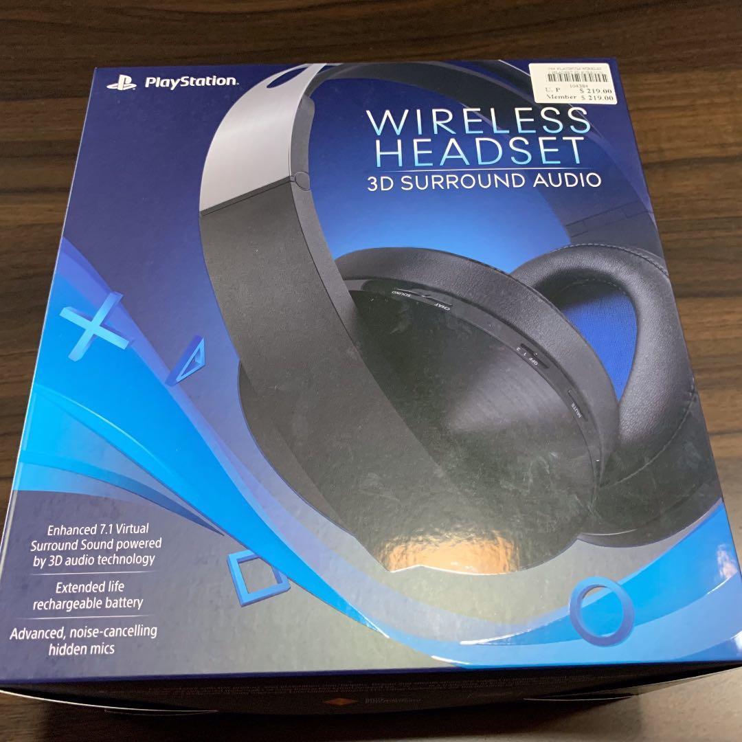 sony playstation platinum wireless headset