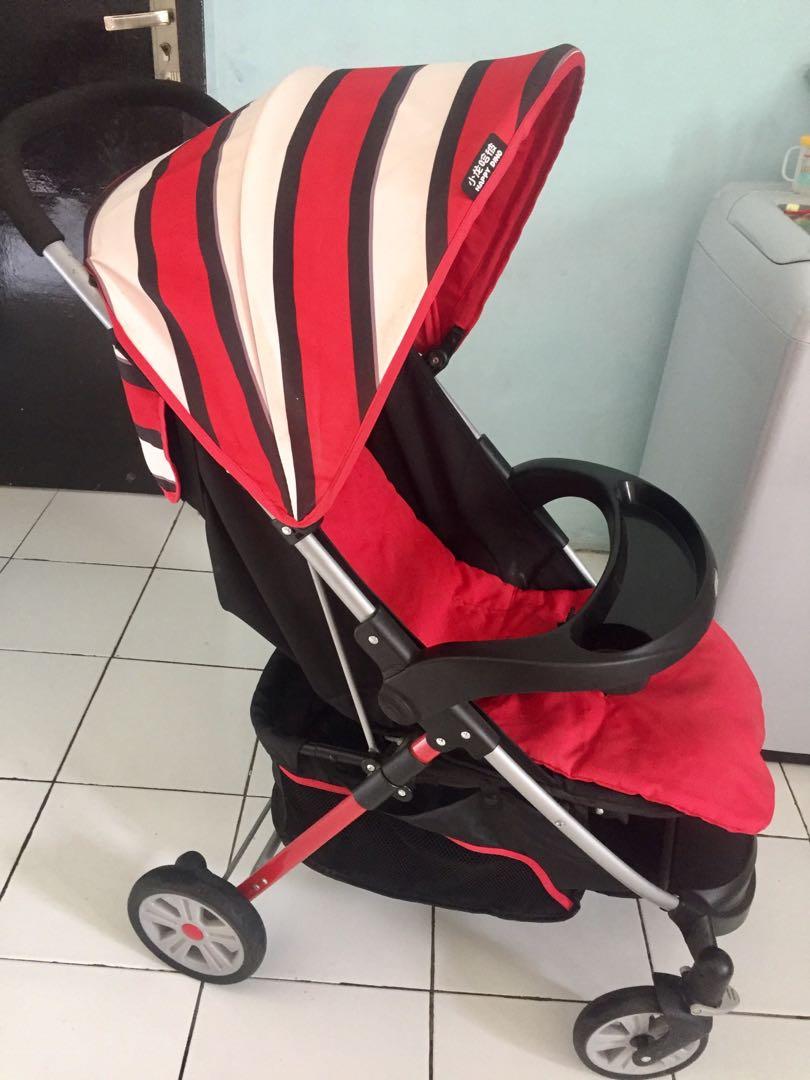 Stroller Happy Dino mulus 90