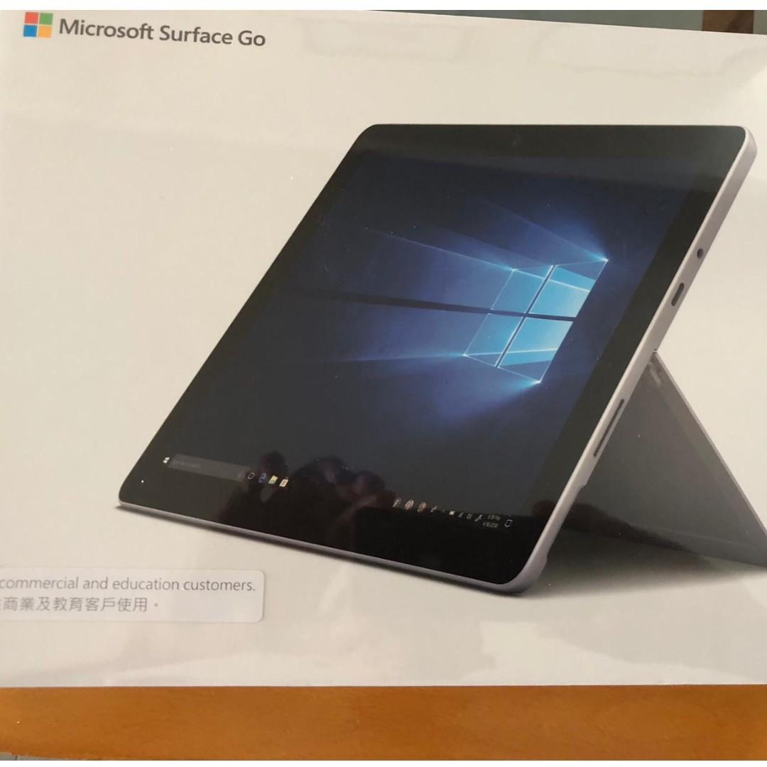 微軟全新Surface go 跟原裝全新Type cover Intel Pentium Gold