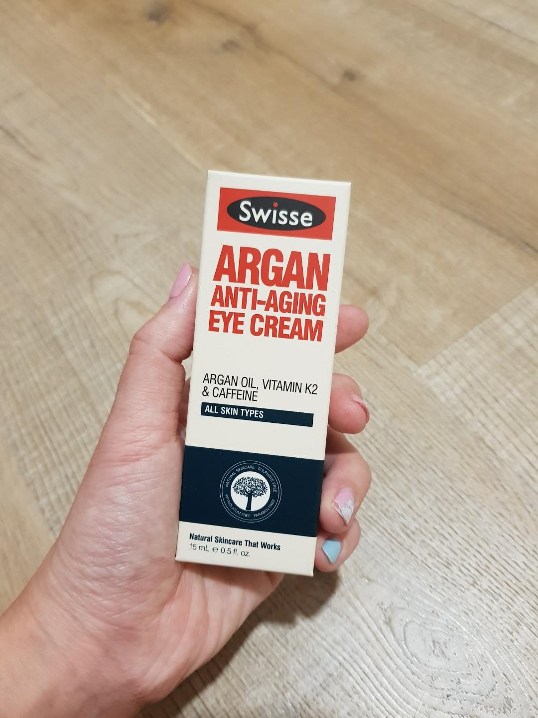 swisse argan eye cream
