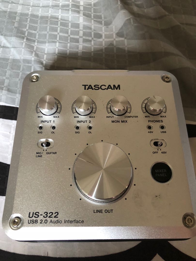Tascam Usb Interface Us322 Electronics Audio On Carousell