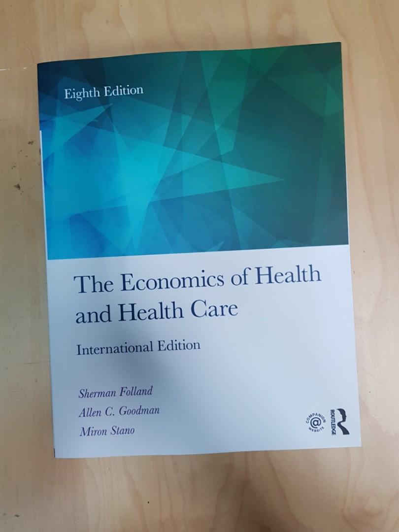 The Economics Of Health And Health Care Naka Den Co Jp
