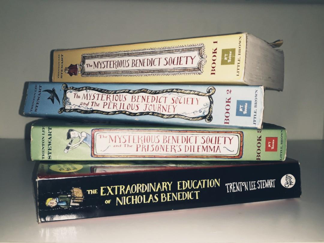 The Mysterious Benedict Society Series by Trenton Lee Stewart, Hobbies ...