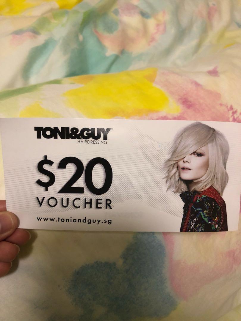 Toni Guy Salon Voucher Entertainment Gift Cards Vouchers On Carousell