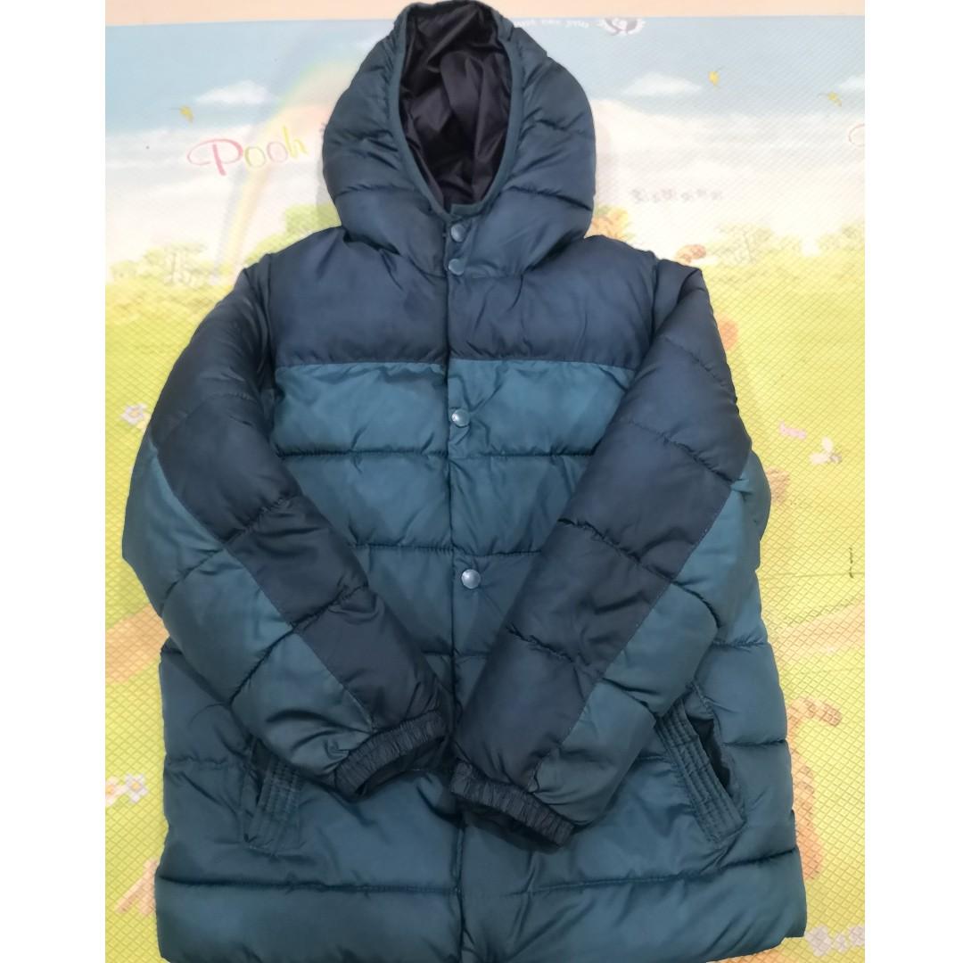 zara green puffer jacket
