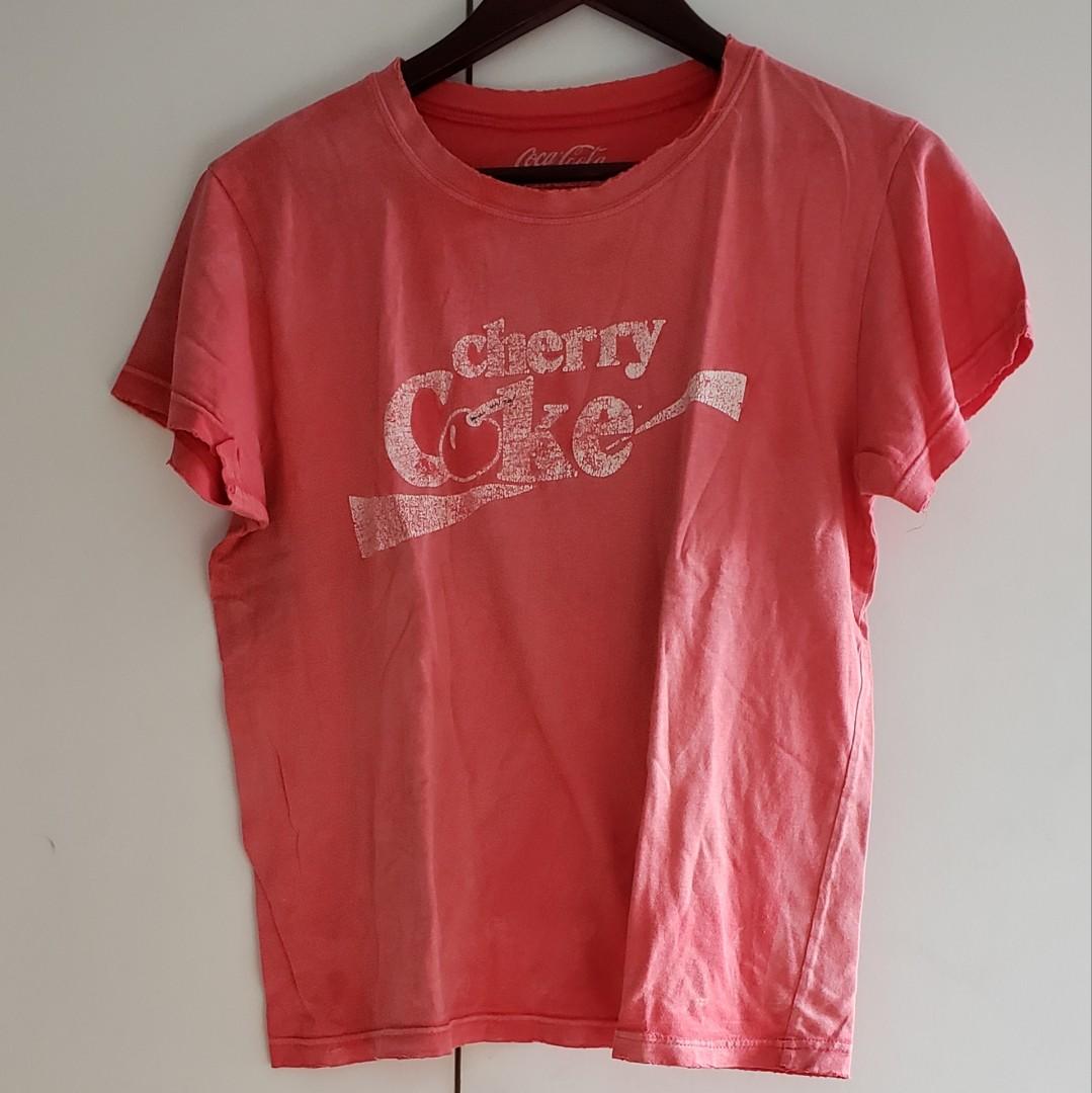 Vintage Cherry Coke Tshirt, Women's 