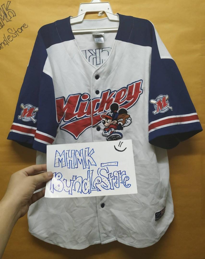 Vintage Mickey Mouse Baseball Jersey