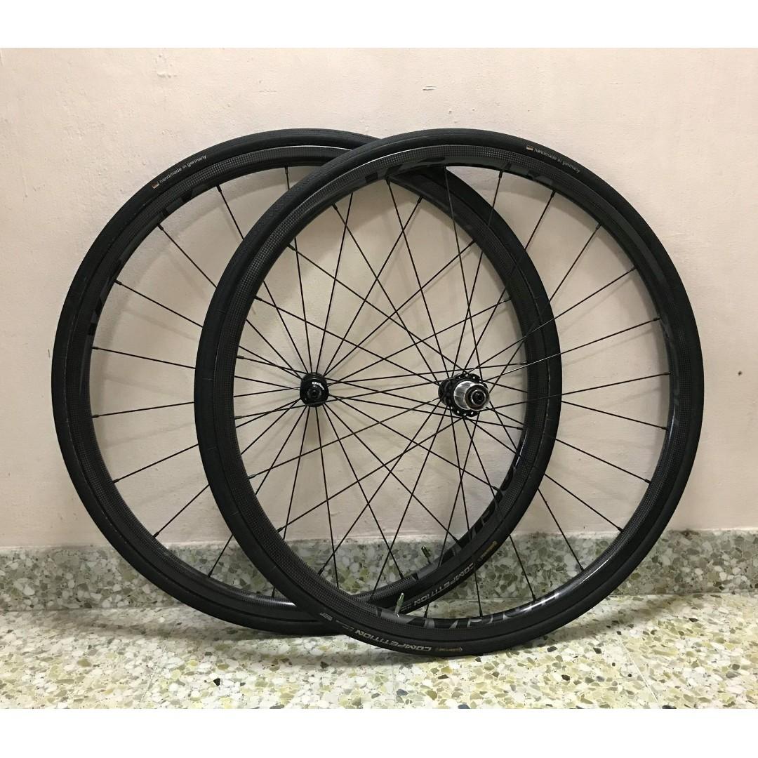 Vision tc24 carbon tubular wheelset outlet